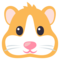 Hamster Face emoji on Emojione